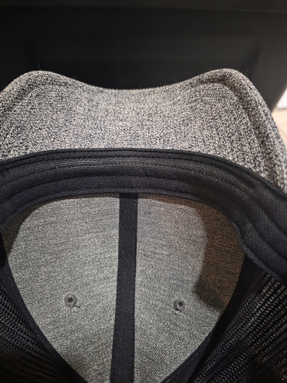 Columbia Heather Grey Patch Logo Trucker Cap - Picture 3 of 4